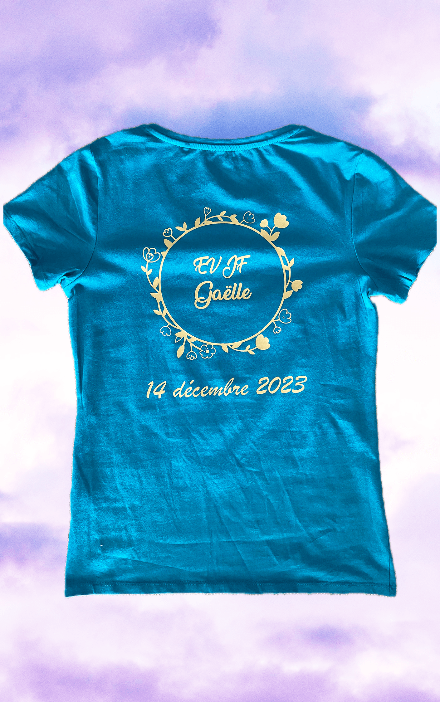 T-shirt floqué